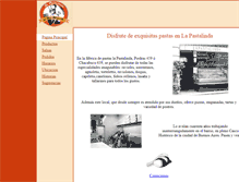 Tablet Screenshot of lapastalinda.com.ar